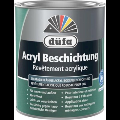 Acryl Beschichtung Kieselgrau 750 ml